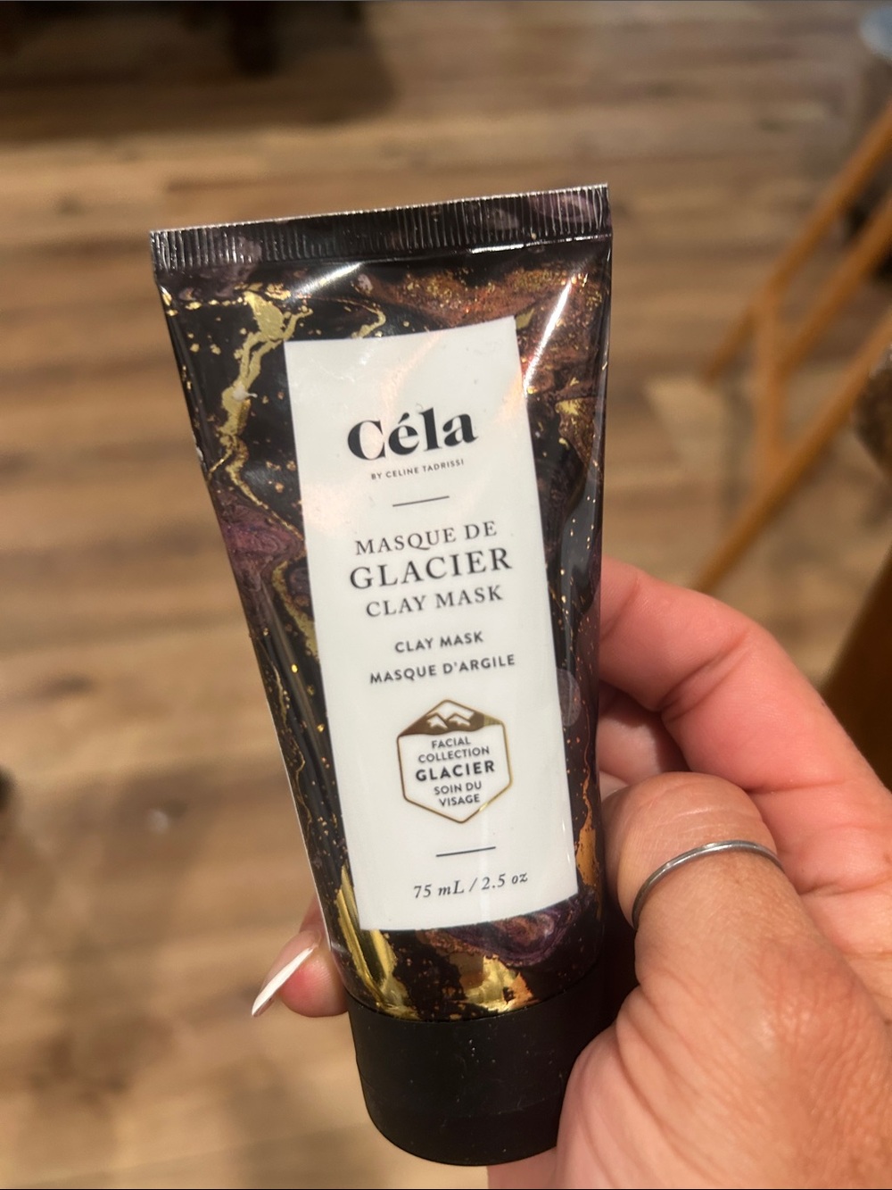 Masque de Glacier Clay Mask — Black & Gold